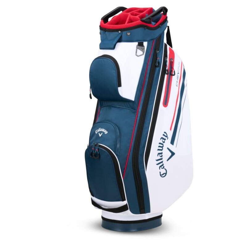 Callaway Chev 14 Cartbag Navy White Red NordicaGolf