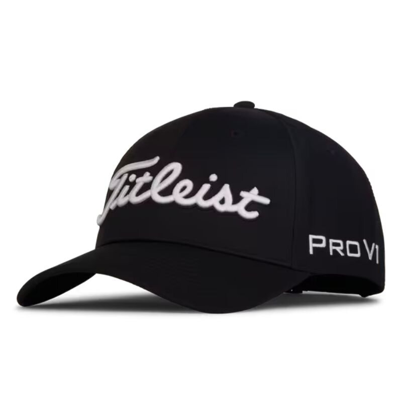 Titleist Tour Performance Hat Black White